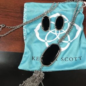 Kendra Scott Rayne necklace and earrings
